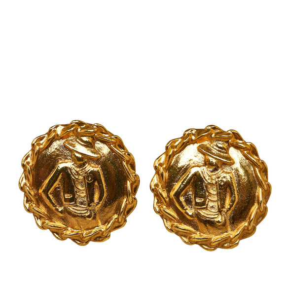CHANEL Jewelry - CHANEL Mademoiselle Clip on Earrings Costume Earrings